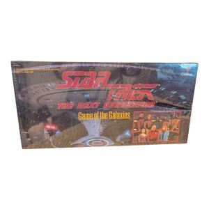 Vintage Star Trek Next Generation Game Of The Galaxies Board Game Cardinal 1993